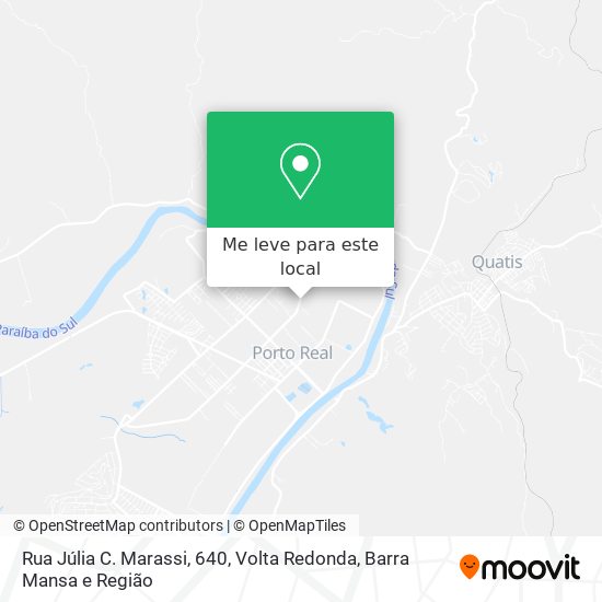 Rua Júlia C. Marassi, 640 mapa