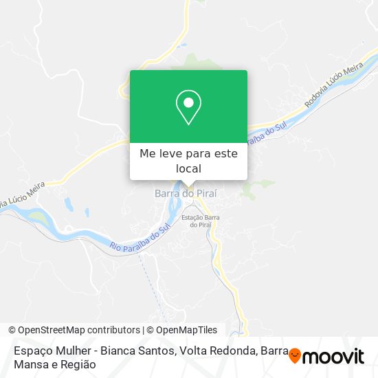 Espaço Mulher - Bianca Santos mapa