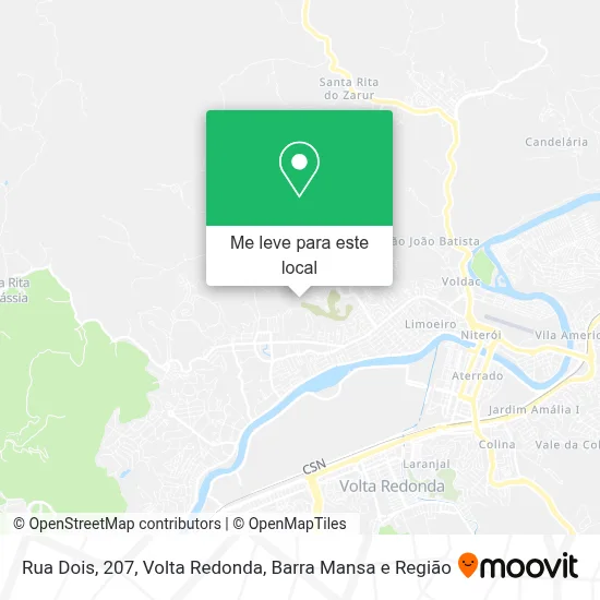 Rua Dois, 207 mapa