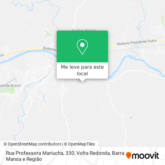 Rua Professora Mariucha, 330 mapa