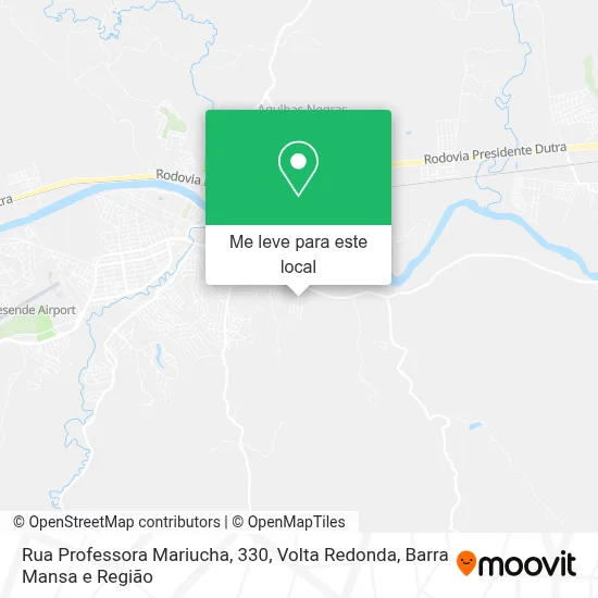 Rua Professora Mariucha, 330 mapa