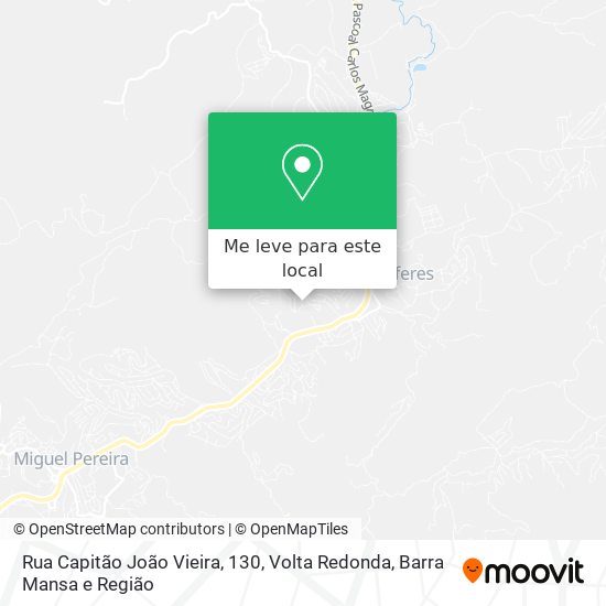 Rua Capitão João Vieira, 130 mapa