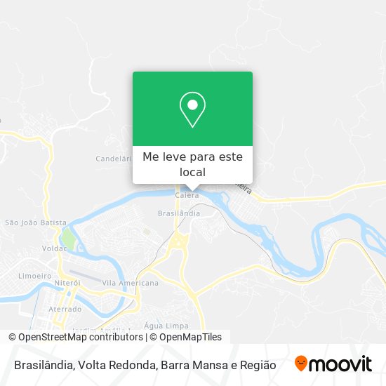 Brasilândia mapa