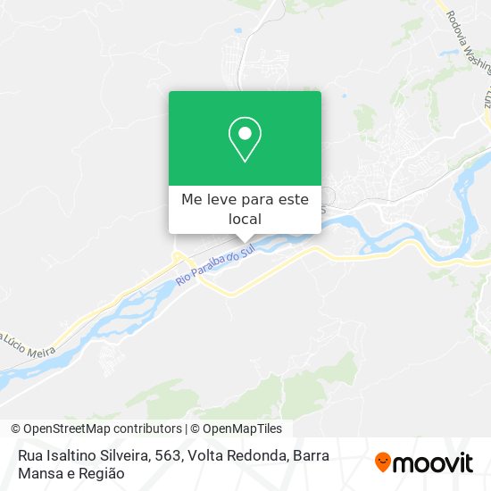 Rua Isaltino Silveira, 563 mapa