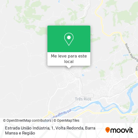 Estrada União Indústria, 1 mapa