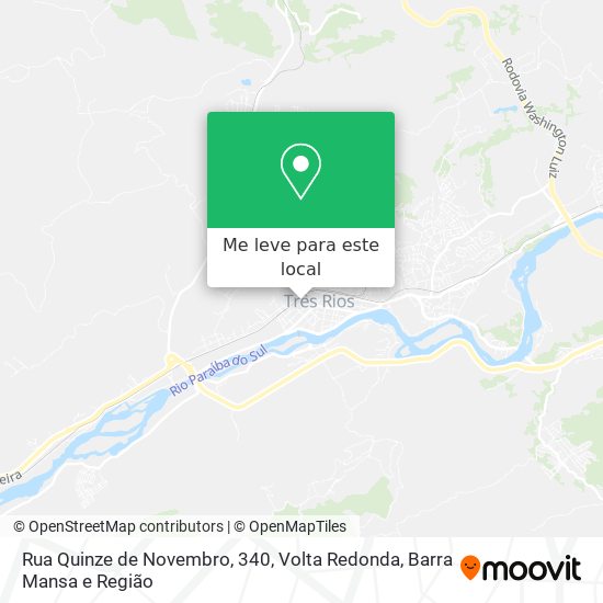 Rua Quinze de Novembro, 340 mapa