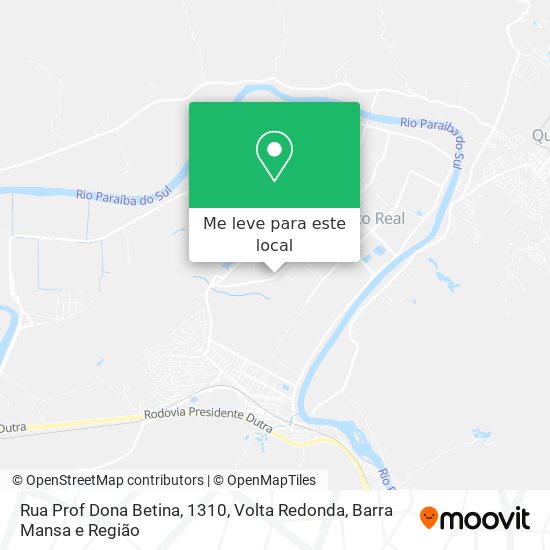 Rua Prof Dona Betina, 1310 mapa