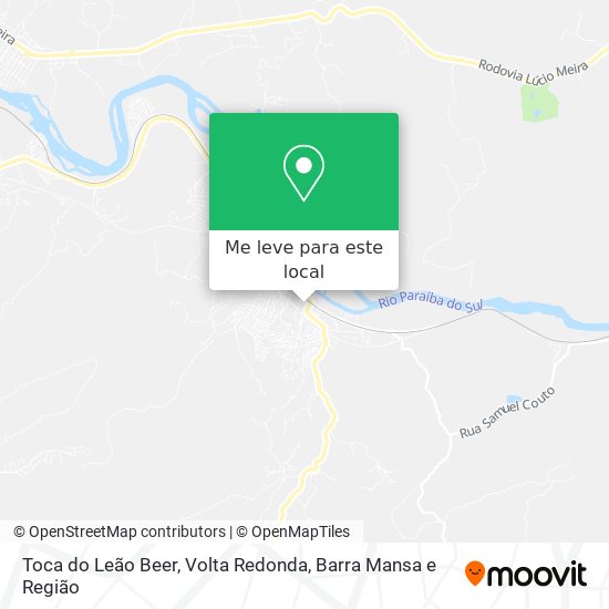 Toca do Leão Beer mapa