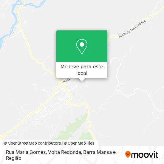 Rua Maria Gomes mapa