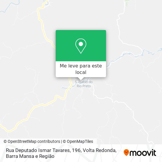 Rua Deputado Ismar Tavares, 196 mapa