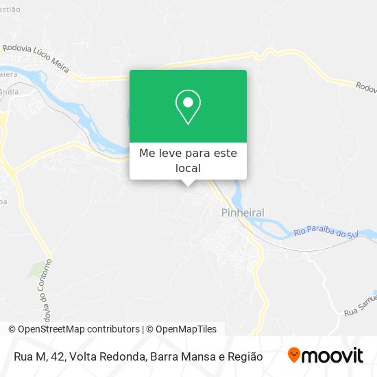 Rua M, 42 mapa