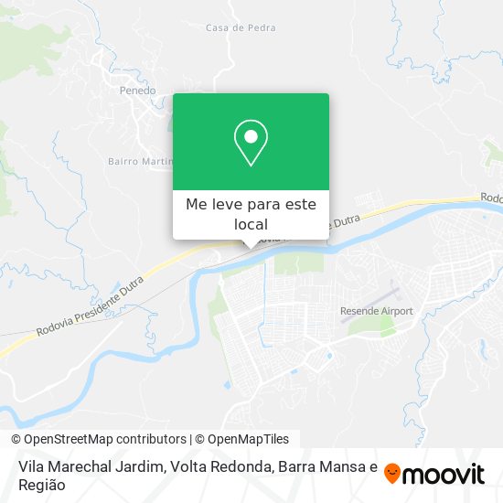 Vila Marechal Jardim mapa