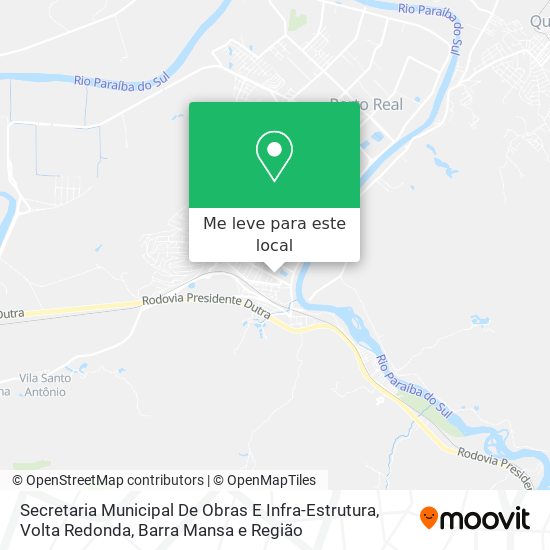 Secretaria Municipal De Obras E Infra-Estrutura mapa