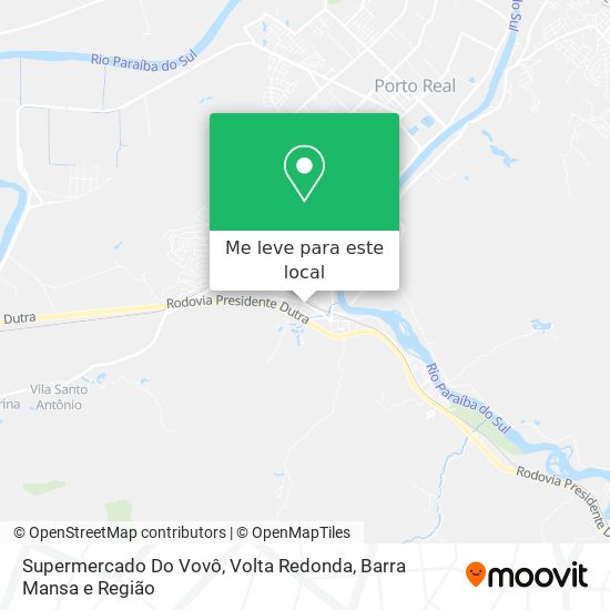 Supermercado Do Vovô mapa