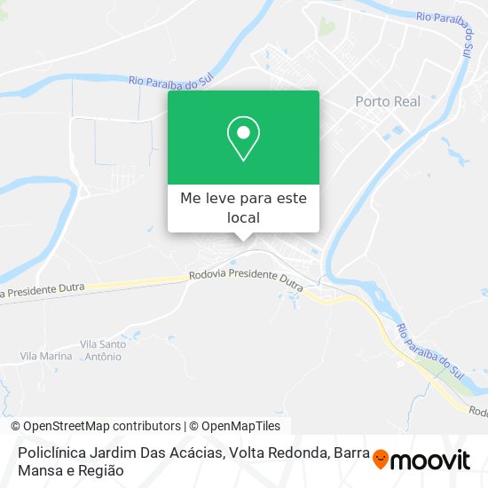 Policlínica Jardim Das Acácias mapa