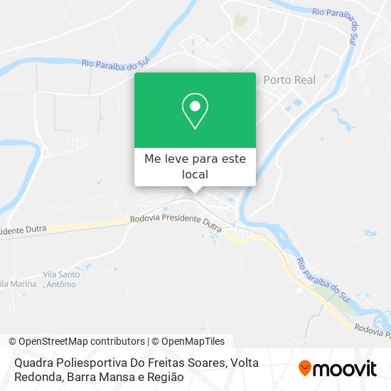 Quadra Poliesportiva Do Freitas Soares mapa