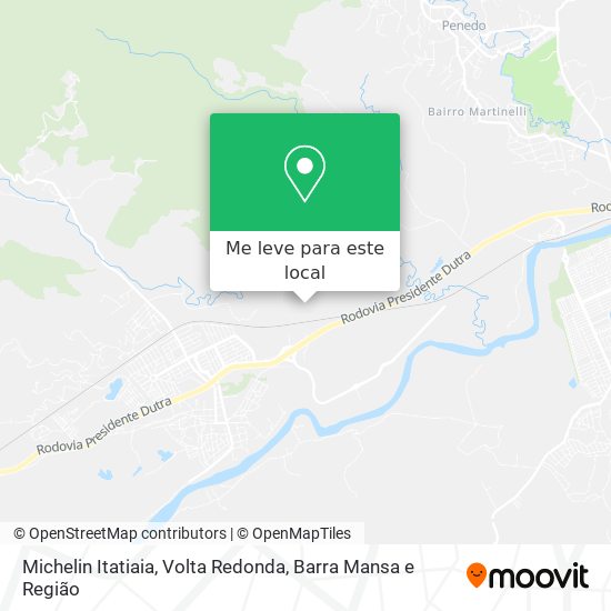 Michelin Itatiaia mapa