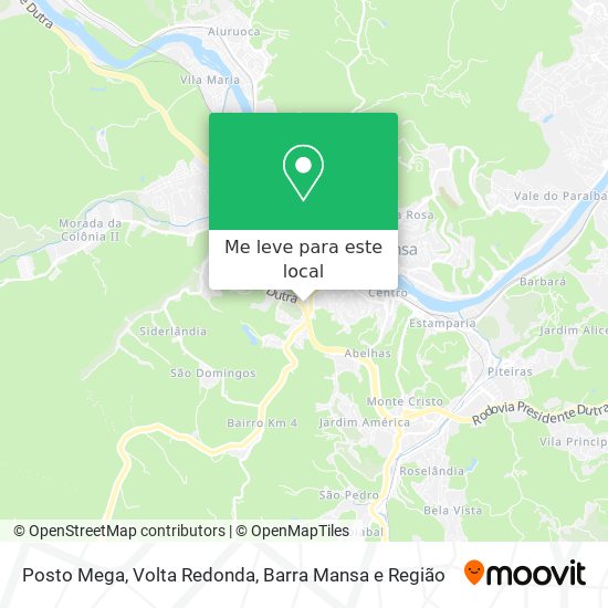 Posto Mega mapa