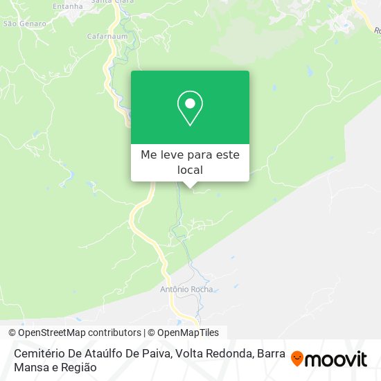 Cemitério De Ataúlfo De Paiva mapa