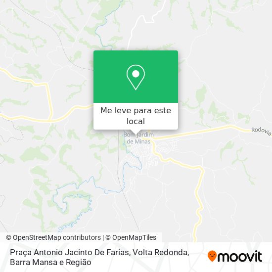 Praça Antonio Jacinto De Farias mapa