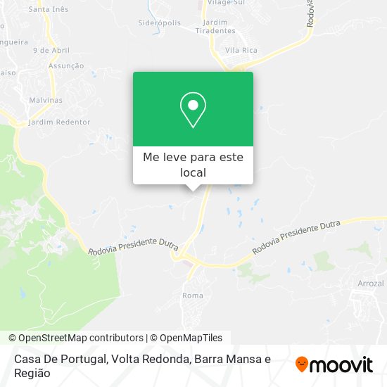 Casa De Portugal mapa