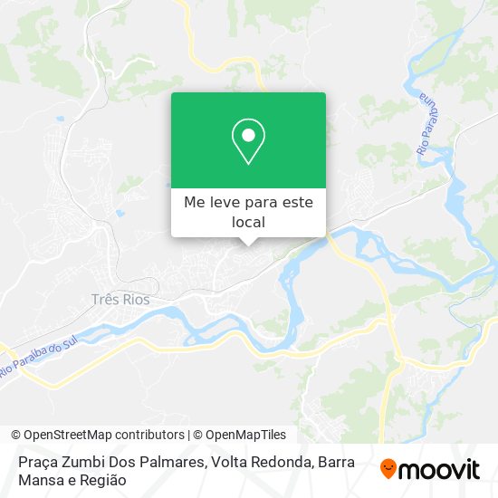 Praça Zumbi Dos Palmares mapa