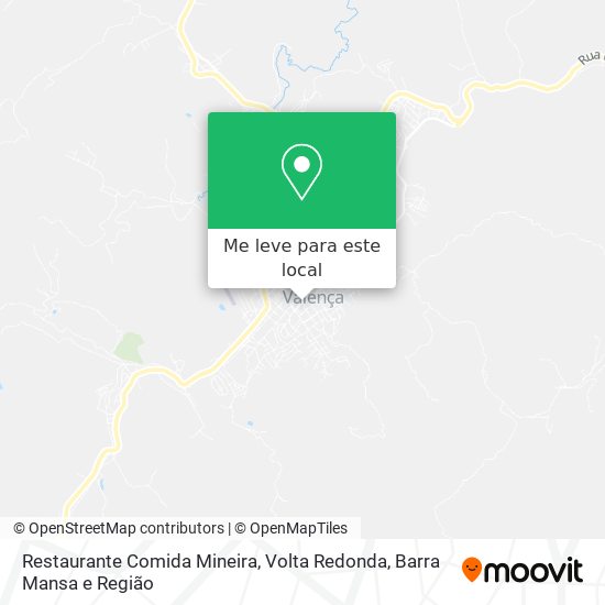 Restaurante Comida Mineira mapa