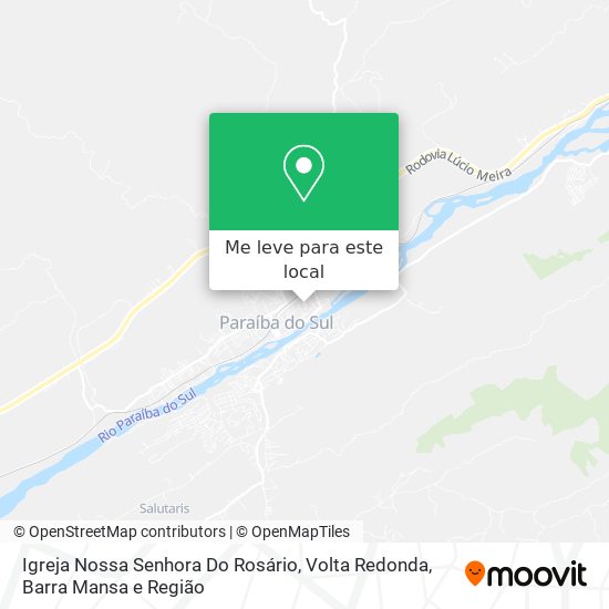 Igreja Nossa Senhora Do Rosário mapa