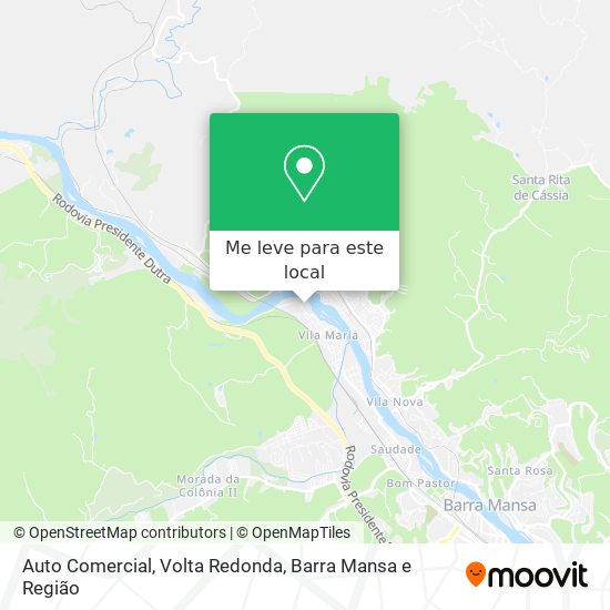 Auto Comercial mapa