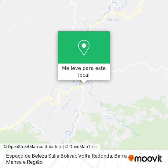 Espaço de Beleza Sulla Bolivar mapa