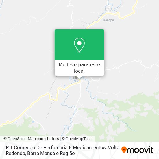R T Comercio De Perfumaria E Medicamentos mapa