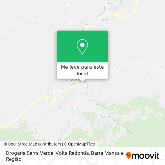 Drogaria Serra Verde mapa