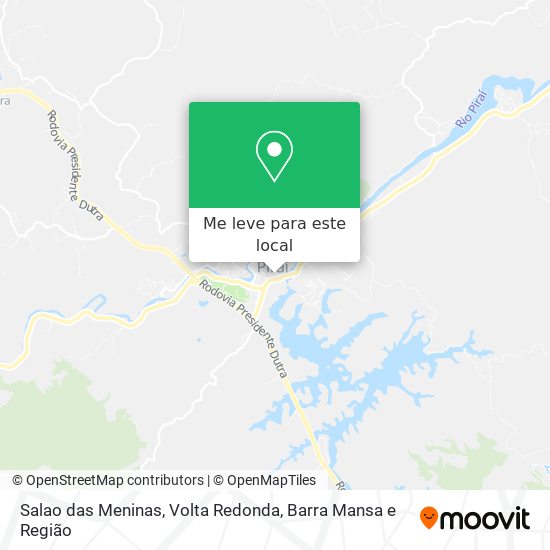 Salao das Meninas mapa