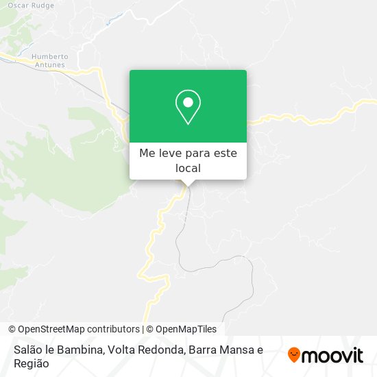 Salão le Bambina mapa