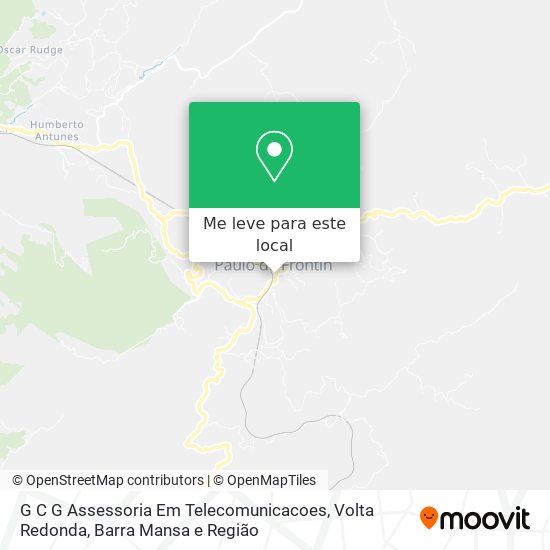 G C G Assessoria Em Telecomunicacoes mapa