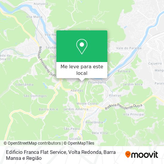 Edificio Franca Flat Service mapa
