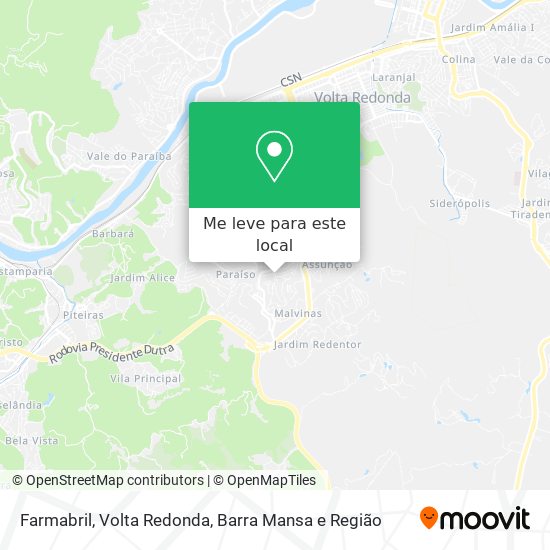 Farmabril mapa