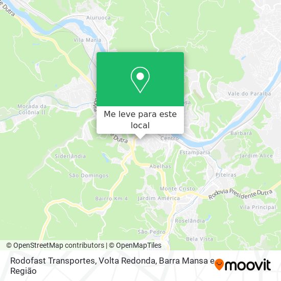 Rodofast Transportes mapa