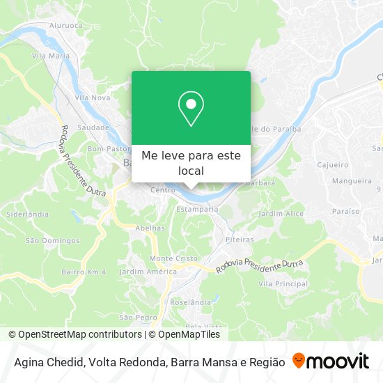 Agina Chedid mapa