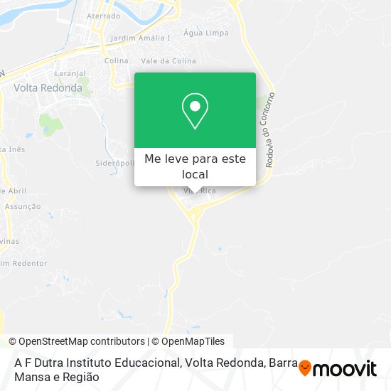 A F Dutra Instituto Educacional mapa