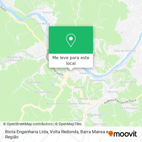 Biota Engenharia Ltda mapa