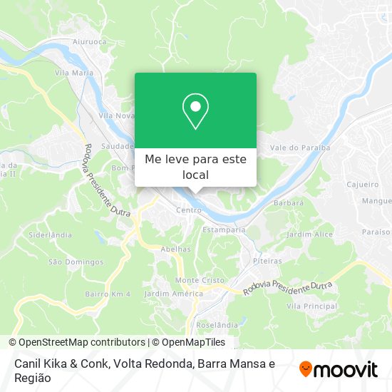 Canil Kika & Conk mapa