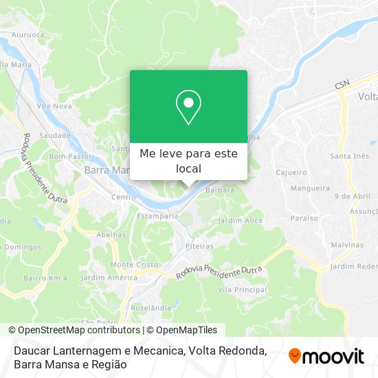 Daucar Lanternagem e Mecanica mapa