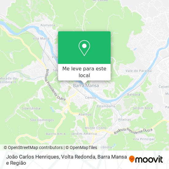 João Carlos Henriques mapa