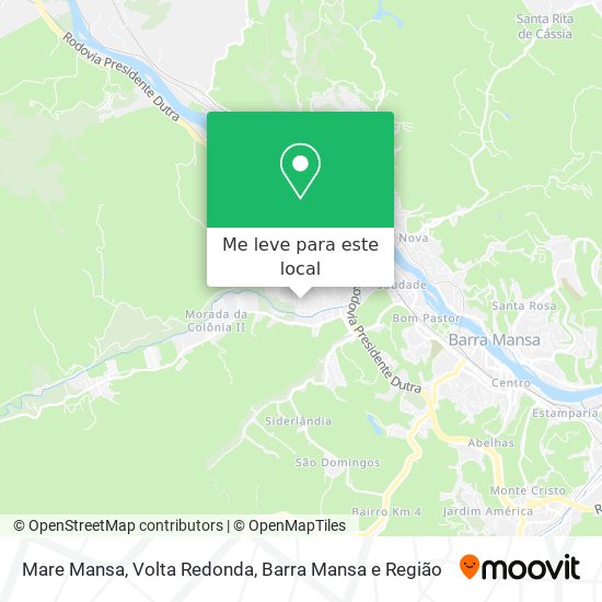 Mare Mansa mapa
