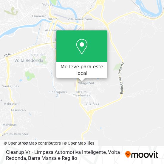 Cleanup Vr - Limpeza Automotiva Inteligente mapa