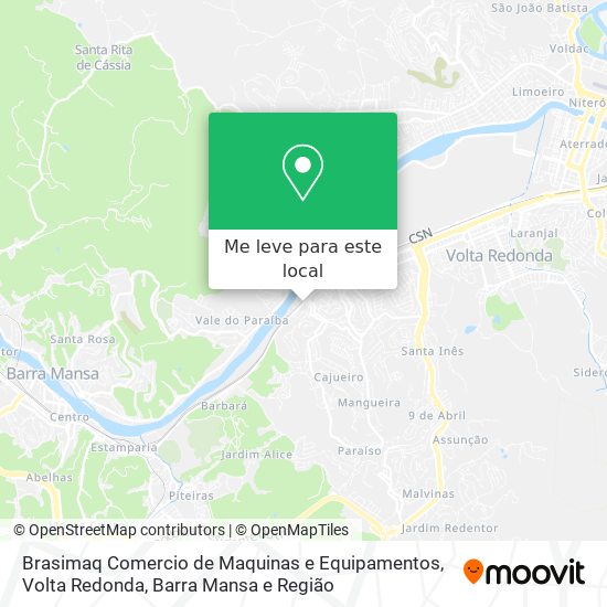 Brasimaq Comercio de Maquinas e Equipamentos mapa