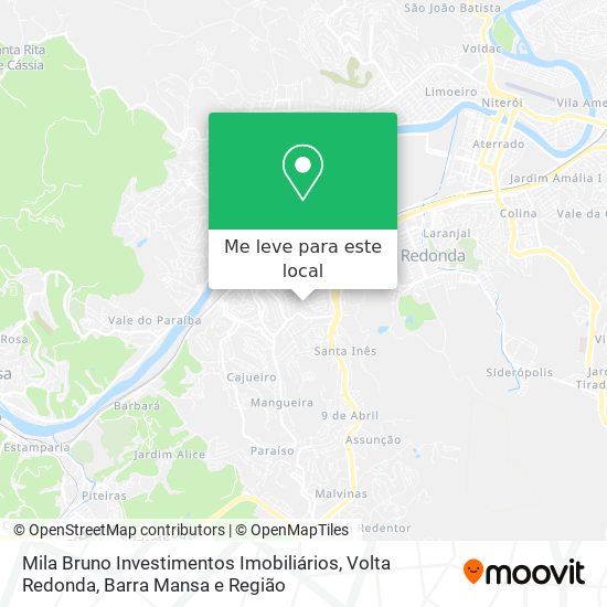 Mila Bruno Investimentos Imobiliários mapa
