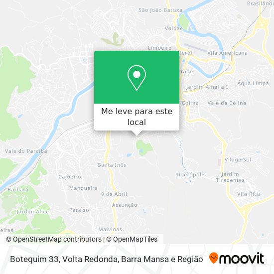 Botequim 33 mapa