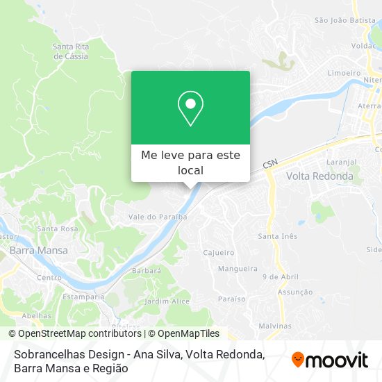 Sobrancelhas Design - Ana Silva mapa